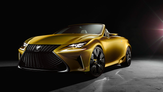 Lexus LC Convertible And LC F Are Coming: Report